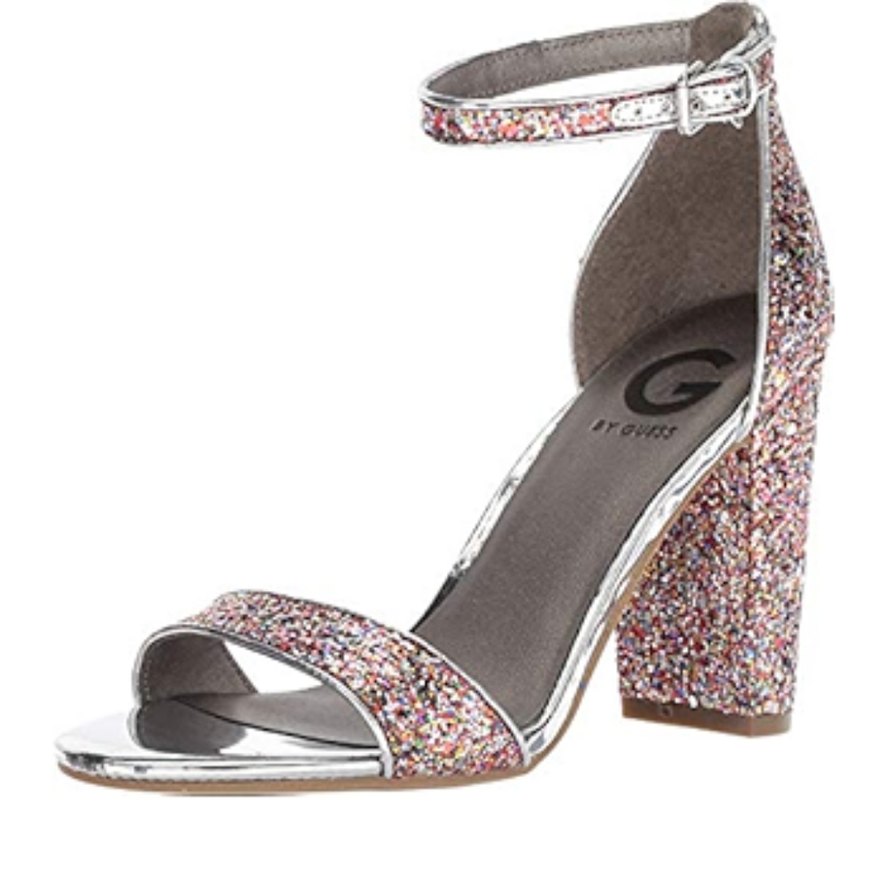 G By Guess Women's Shantel 7 Rainbow/Argento/Fiesta Rock Candy